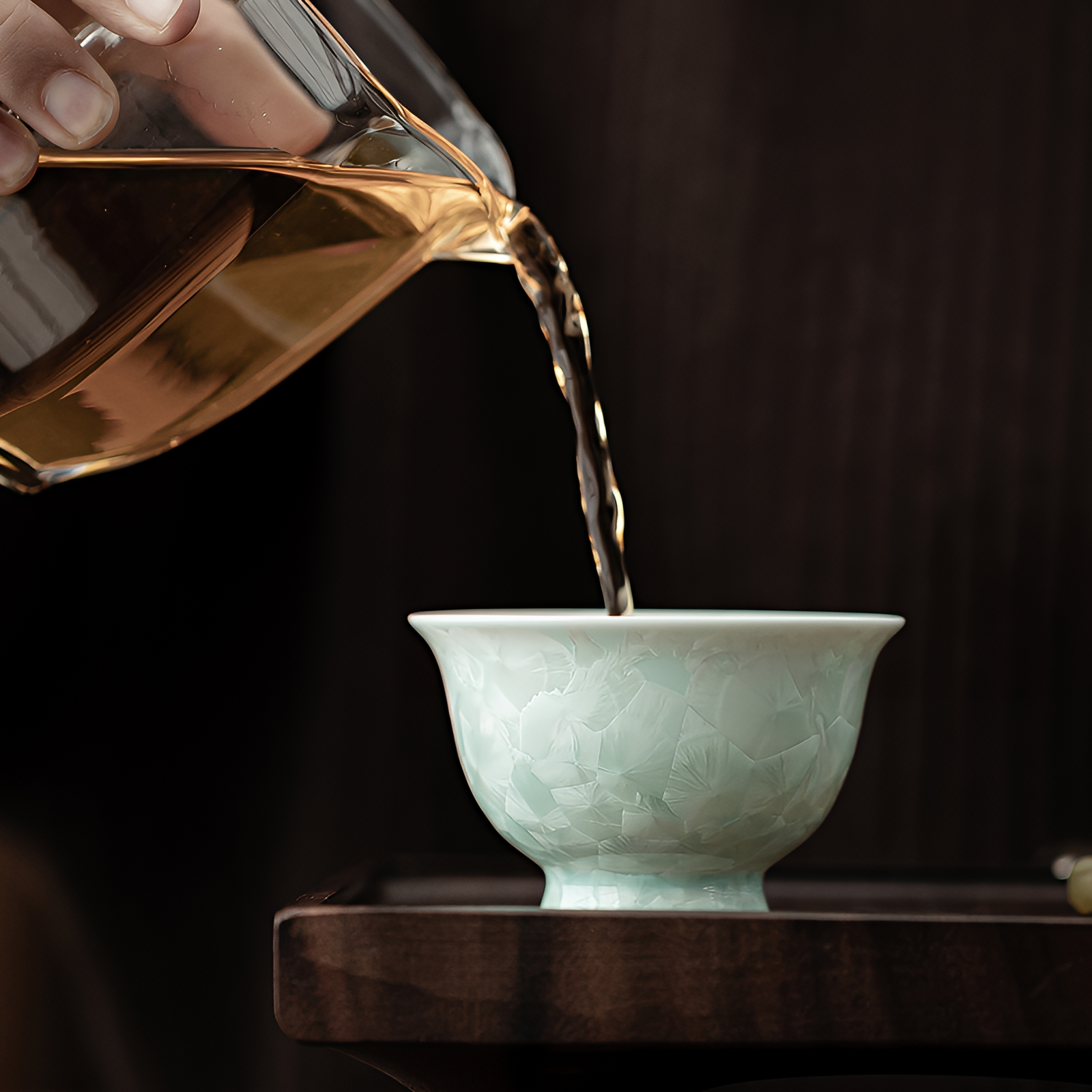 Klin-Change Glaze Tea Cup Set - front/home.price ¥100.00